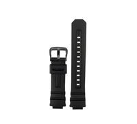 BGFFDSZ Cinturino in gomma compatibile con Casio G-SHOCK serie 4778AW-591/590/5230AWG-M100/101, cinturino in silicone(Black black clasp)