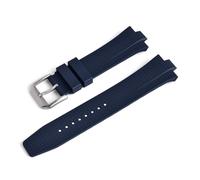 BGFFDSZ Cinturino in gomma Fluoro da 9 mm compatibile con Citizen NJ0150 NJ0151 ME Color Series FKM con estremità convessa e sgancio rapido for orologio da polso(FKM-Blue)