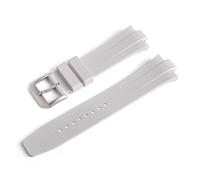 BGFFDSZ Cinturino in gomma Fluoro da 9 mm compatibile con Citizen NJ0150 NJ0151 ME Color Series FKM con estremità convessa e sgancio rapido for orologio da polso(FKM-White)