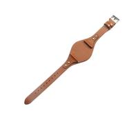 BGFFDSZ Cinturino in pelle di vitello di primo strato compatibile con Fossil ES4113 ES3625 ES3616 ES3838 ES4114 cinturino da orologio in vera pelle da donna da 18 mm(Brown,18mm Silver-K1)