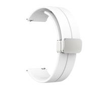 BGFFDSZ Compatibile con Casio Swordfish MDV-106 MDV106 MDV-107 MTPVD01 Water Ghost Cinturino for orologio in silicone 5374 Cinturino da polso 22 mm Cinturino sportivo in gomma(White-silver)