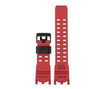 BGFFDSZ Compatibile con cinturino for orologio Casio G-SHOCK for uomo di seconda generazione Big Mud King Modified GWG2000 GWG-2000 GWG-2040 cinturino in resina e gomma(Red-black)