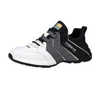BGFIPAJG Scarpe Uomo Sneakers Bianche E Blu Scarpe Da Lavoro Uomo Senza Punta Di Ferro Scarpe Da Calcetto Bambino Scarpe Nere Uomo Eleganti Scarpe Di Uomo Sportive Nere