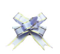 BGHYJKOL Fiocchi Regalo Fiocco a Strappo con Fiocco e Fiore, 10-50 Pezzi, for Natale, San Valentino, Matrimonio, Festa della Mamma, Regalo di Compleanno(Sky Blue,20pcs)