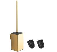 BGL Porta scopino da parete in acciaio inox 304 dorato (oro)
