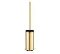 BGL Portascopino per WC, in acciaio inox 304, rotondo, autoportante, con supporto per il bagno