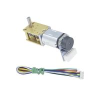 BGMCSFerG 1 PZ Worm Gear 1218-N20 Dc Encoder Single Shaft Motoriduttore 3v 6v12v Micro Gearbox Motore a doppia asse asse a bassa velocità