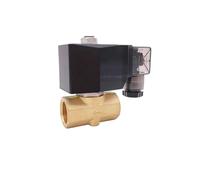 BGMCSFerG Valvola di scarico in ottone Piccolo Gas 2 Way Acqua ad azione diretta Elettrovalvola 1/2 "BSP 220V AC sigilla valvole del compressore d'aria