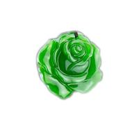 BgnEhRfL giada, collana con ciondolo, Collana di giada verde naturale Feng Shui con diaspro, rosa e peonia