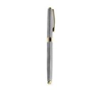 BgnEhRfL penne, penne gel, Penne a gel, penne a sfera, roller in metallo, a inchiostro for scrivere in modo fluido, for uso quotidiano(Silver)
