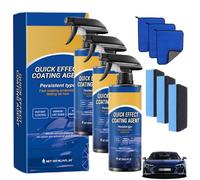 Bgnie Car Coating Spray, 2025 New Multifunctional Quick Effect Coating Agent, for Car Maintenance, Paint Polishing and Refurbishment (3PCS)