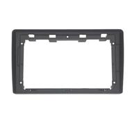 BGRVCKS Fascia del Pannello Radio 2 DIN Car Radio Stereo Fascia per Citroen C2 C3 per Berlingo per Jumpy Audio Player Dvd Panel Frame Kit(Nero)