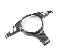 BGRVCKS Leva del Cambio al Volante Accessori Auto per P&orsche per Cayenne per Panamera Carbon Texture Pannello Volante Copertura Telaio