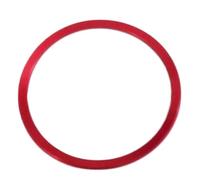 BGRVCKS Leva del Cambio al Volante per A3 A4 B8 B6 A6 A7 A8 C6 Q3 Q5 Q7 A5 C7 TT Coprivolante Auto Decorazione Anello Adesivo(Red Small Circle)