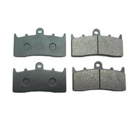 BGRVCKS Pastiglie Freni Moto per B&MW K1600B 2017-2023 K1600 per Grand America 2018-2020 K1600GT 2011-2023 K1600GTL 2011-2023 K 1600B 1600GT GTL Pastiglie Freno Moto(2 X Front)