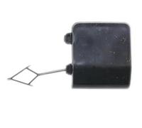 BGRVCKS per VW per Polo Hatchback 2014 2015 2016 2017 Paraurti Anteriore Gancio Traino Rimorchio Cover Coperchio Gancio Traino Tappo Trasporto Copertura Gancio ad Occhiello(Non Verniciato)