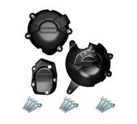 BGRVCKS Protezione del Motore Custodia Protettiva per Il Coperchio del Motore delle Motociclette per Kawasaki Z900 2017-2024 Z900SE 2022 2023 2024(Un Set (3 Pezzi))
