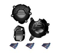 BGRVCKS Protezione del Motore Custodia Protettiva per Il Coperchio del Motore delle Motociclette per Kawasaki Z900 2017-2024 Z900SE 2022 2023 2024(One Set (3 PCS)-BL)