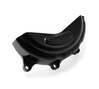 BGRVCKS Protezione del Motore per Ducati per Panigale per Streetfighter V4 V4S Moto Copertura in Alluminio Scatola Frizione 2018-2022 Protezione Motore Tappo di Protezione(Nero)