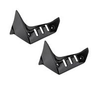 BGRVCKS Spoiler Motocicletta Accessori per Moto per Kawasaki Z750 Z 750 2004 2005 2006 2007 Copertura Radiatore Moto Pannello Laterale Copertura Carenatura Spoiler Motocicletta(Nero)