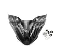 BGRVCKS Spoiler Motocicletta Copertura Estensione Becco Naso Moto Winglets Carenatura Aerodinamica per Y&amaha MT07 per Tracer 700 7 GT 2020-2023 Spoiler Motocicletta(Nero)