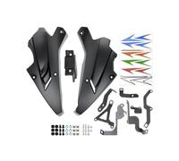 BGRVCKS Spoiler Motocicletta per Kawasaki Z900 2020 2021 2022 2023 2024 Spoiler Motore Puntale Protezione Inferiore Telaio Copertura Telaio Spoiler Motocicletta(Nero)