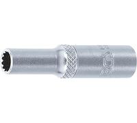 BGS 10156 | Bussola Gear Lock, profonda | 6,3 mm (1/4") | 6 mm