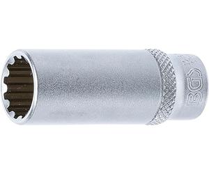 BGS 10163 | Bussola Gear Lock, profonda | 6,3 mm (1/4") | 13 mm