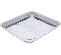 BGS technic KG - Vaschetta magnetica 1151 - Acciaio inox 265 x 290 mm