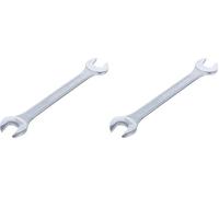 BGS 1184-16x17 | Chiave a forchetta doppia | 16 x 17 mm (Confezione da 2)
