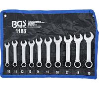 Set 10 pezzi chiavi combinate tipo corto FERMEC BGS 1188