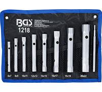 BGS Set di chiavi a tubo doppie esagonali apertura 6x7 - 20x22mm, 9pz. Quantità:1