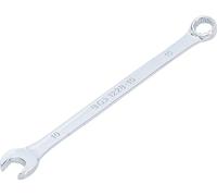 BGS 1228-10 | Chiave combinata anello-forchetta | extra lunga | 10 mm | Lunghezza: 170 mm, acciaio al cromo-vanadio, cromato lucido, estremità ad anello angolata a 15°, lato dell'anello dodici
