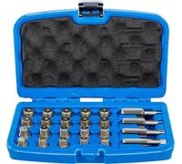 BGS 126 | Kit di riparazione per filettatura scarico olio | 64 pz.