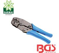 BGS 1426 pinza crimpatrice a cricchetto per capicorda isolati Ø 0,5 a 6 mm²