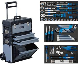 BGS 15506 | Trolley portautensili | mobile | con 111 utensili
