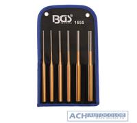 BGS 1655 Eiettore Estrattore Set Punzone Pin, 3-10 MM, 200 MM, 6-tlg