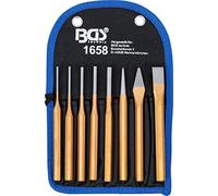 BGS Set Punzone Pin 150 MM Incl. Scalpello + Punzoni 8-tlg. 1658 &