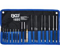 BGS technic KG Set di punzoni per perni BGS 1695 – 100/150/200 mm, 1,5–9,5 mm – 18 pz