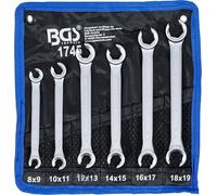 Chiavi Tubi Freni Aperte per raccordi Freni Esagonali Set 6 pz BGS1745