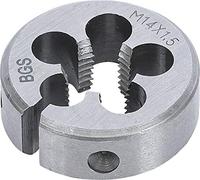 BGS technic KG Filiera per filettatura 1900-M14x1,5-S M14 x 1,5 x 38 mm Taglio ferro
