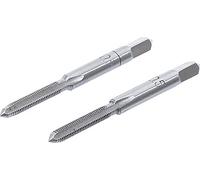 BGS 1900-M3X0.5-B | Maschio filettato | Fresa anteriore e finita | M3 x 0,5 mm | 2 pezzi