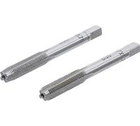 BGS 1900-M7X0.75-B | Set di maschi | M7 x 0,75 mm | 2 pz. | 2 pezzi. Acciaio per utensili (GCr15)