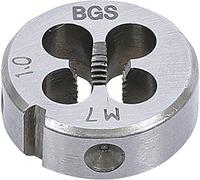 BGS technic BGS 1900-M7X1.0-S - Filiera filettata, M7 x 1,0 x 25 mm