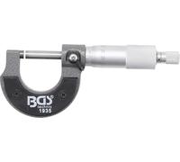 BGS Micrometro esterno in valigetta di legno, precisione 0,01mm 0 - 25mm Quantità:1