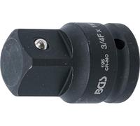 Adaptador de llave de vaso de impacto | cuadrado interior 20 mm (3/4") - cuadrado exterior 25 mm (1")