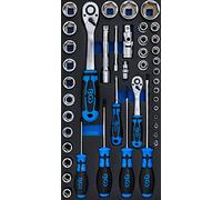 BGS 2002-7 | Modulo per BGS 2002 | Serie di bussole e cacciaviti | 43 pz.