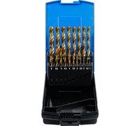 BGS Set di punte elicoidali HSS nitruro di titanio 1 - 10mm, 19pz. Quantità:1