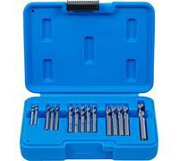 Juego de brocas de remaches ciegos | HSS | 2,4-6,4 mm | 15 piezas