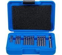 Juego de brocas de remaches ciegos | HSS | 2,4-6,4 mm | 15 piezas